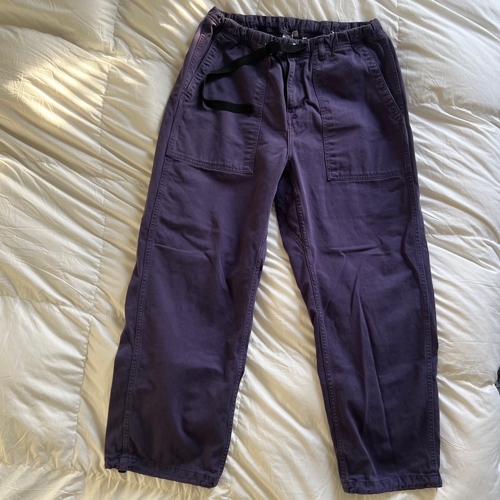 Carhartt WIP Men's Dark Purple Pants